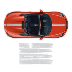 Scratched Racing Stripes set for Spyder 2005 - 2020