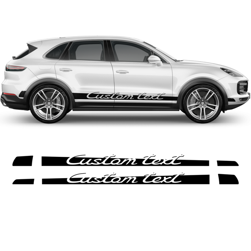 Racing Side Stripes for Cayenne / Macan