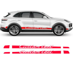 Racing Side Stripes for Cayenne / Macan