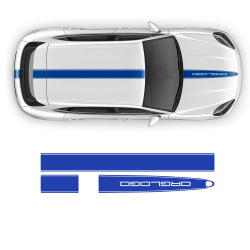 Racing Decals Set in One Color for Porsche Cayenne / Macan