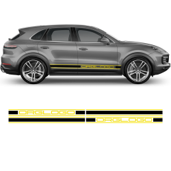 Racing Decals Set in Two Colors for Porsche Cayenne / Macan