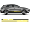 Racing Decals Set in Two Colors for Porsche Cayenne / Macan