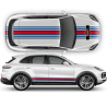 Martini Style Racing Stripes for Cayenne / Macan