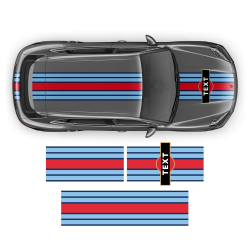 Martini Style Racing Stripes for Cayenne / Macan