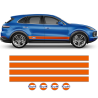 Gulf Racing Stripes for Cayenne / Macan