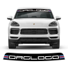 Windshield Martini Style Logo decals for Cayenne / Macan