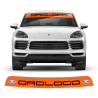 Windshield Gulf Style decals for Cayenne / Macan