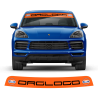 Windshield Gulf Style decals for Cayenne / Macan