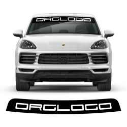 Windshield background decals for Cayenne / Macan