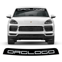 Windshield background decals for Cayenne / Macan