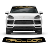 Windshield background decals for Cayenne / Macan