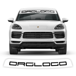 Windshield background decals for Cayenne / Macan