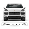 Windshield background decals for Cayenne / Macan