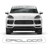 Windshield background decals for Cayenne / Macan