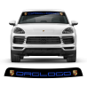 Windshield background logo decals for Cayenne / Macan