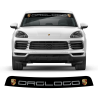 Windshield background logo decals for Cayenne / Macan