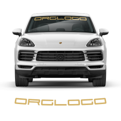 Windshield decals for Cayenne / Macan