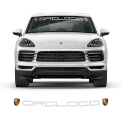 Windshield decals logo for Cayenne / Macan