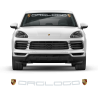 Windshield decals logo for Cayenne / Macan