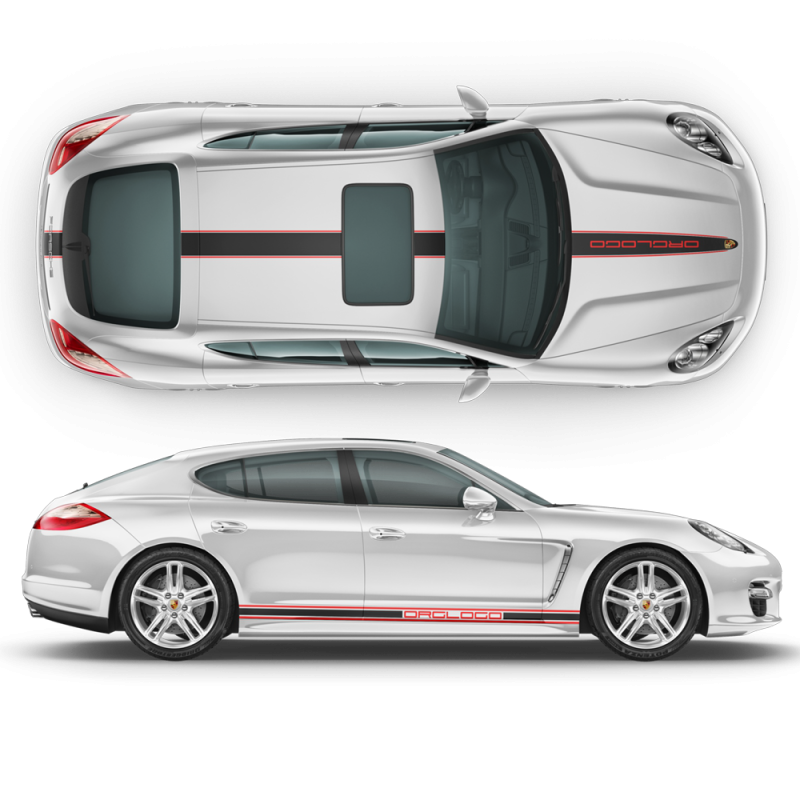 Racing Stripes set two colors for Porsche Panamera