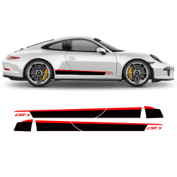 CSR RACING STRIPES Graphic Decals Set for Porsche Carerra