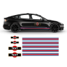 19' Martini Style Racing stripes for Tesla Model3