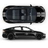 19' Martini Style Racing stripes for Tesla Model3