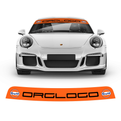 Windshield Gulf Style decals for Carrera / Cayman / Boxster / Spyder