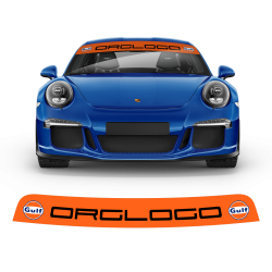 Windshield Gulf Style decals for Carrera / Cayman / Boxster / Spyder