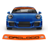 Windshield Gulf Style decals for Carrera / Cayman / Boxster / Spyder