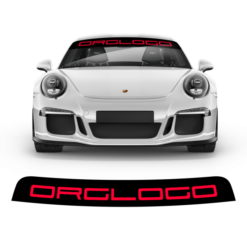 Windshield background decals for Carrera / Cayman / Boxster / Spyder