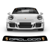 Windshield background logo decals for Carrera / Cayman / Boxster / Spyder