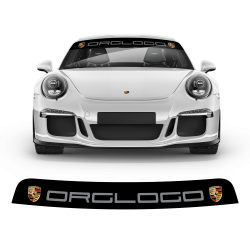 Windshield background logo decals for Carrera / Cayman / Boxster / Spyder