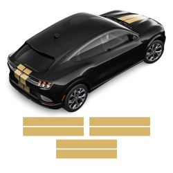 Racing Stripes Set for Ford Mustang 2020 - 2021