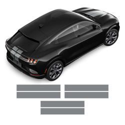 Racing Stripes Set for Ford Mustang 2020 - 2021