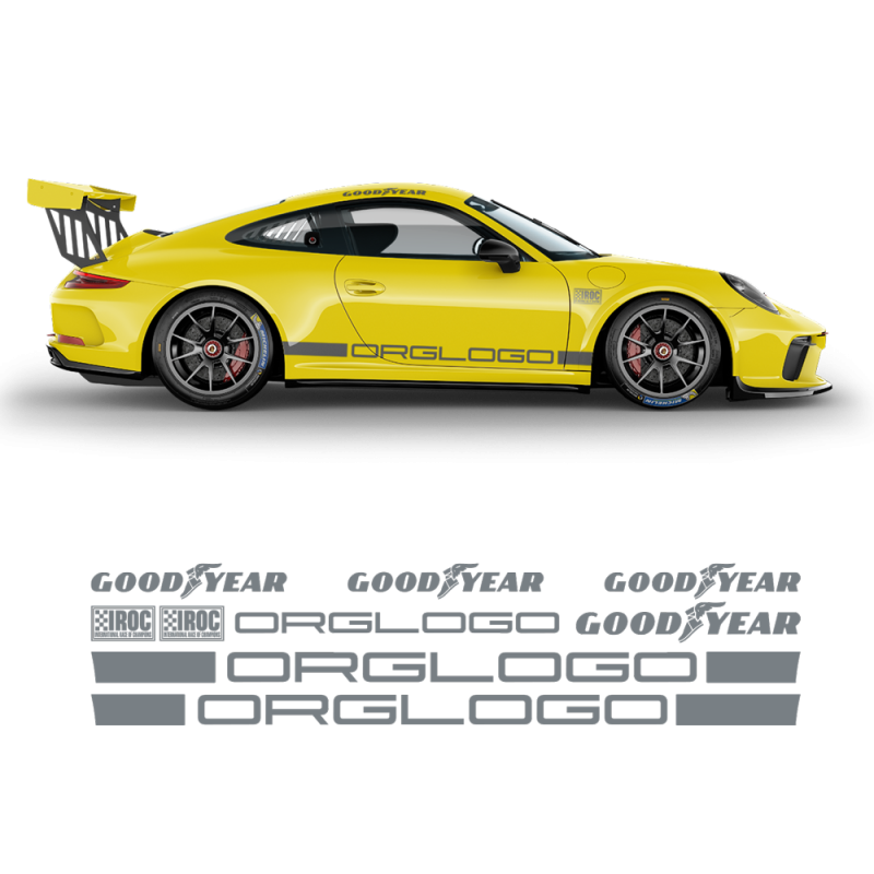 IROC Racing Stripes Set for Porsche Carrera 1967 - 2020