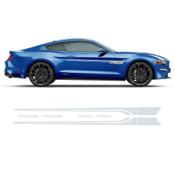 ROUSH Stage1 Stage2 Door Decals Set for Ford Mustang 2015 - 2020