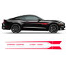 ROUSH Stage1 Stage2 Two Colors Door Stripes for Ford Mustang 2015 - 2020