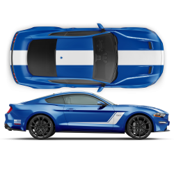 Roush Stage3 Racing Stripes Set for Ford Mustang 2015 - 2021