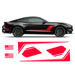 Roush Stage3 Racing Stripes Set for Ford Mustang 2015 - 2021