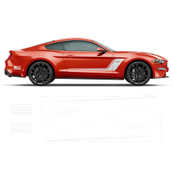 Roush Stage3 Racing Stripes Set for Ford Mustang 2015 - 2021