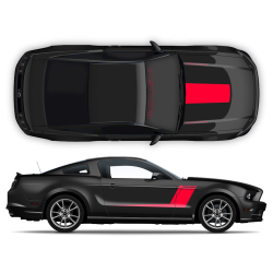 ROUSH Racing Stripes Set for Ford Mustang 2005 - 2014