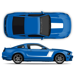 ROUSH Racing Stripes Set for Ford Mustang 2005 - 2014