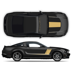 ROUSH Racing Stripes Set for Ford Mustang 2005 - 2014