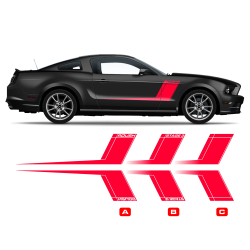 ROUSH Side Graphics for Ford Mustang 2005 - 2014