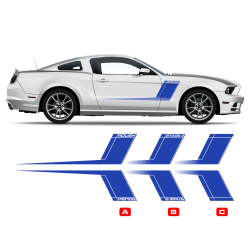 ROUSH Side Graphics for Ford Mustang 2005 - 2014