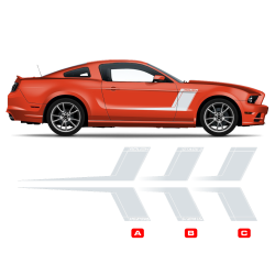 ROUSH Side Graphics for Ford Mustang 2005 - 2014