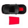 Roush Hood Scoop Decal for Ford Mustang 2015 - 2019