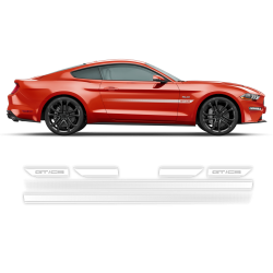 California Special GT/CS Faded Rocker Stripes for Ford Mustang 2018 - 2021