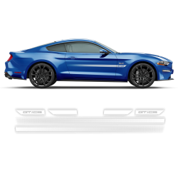 California Special GT/CS Faded Rocker Stripes for Ford Mustang 2018 - 2021